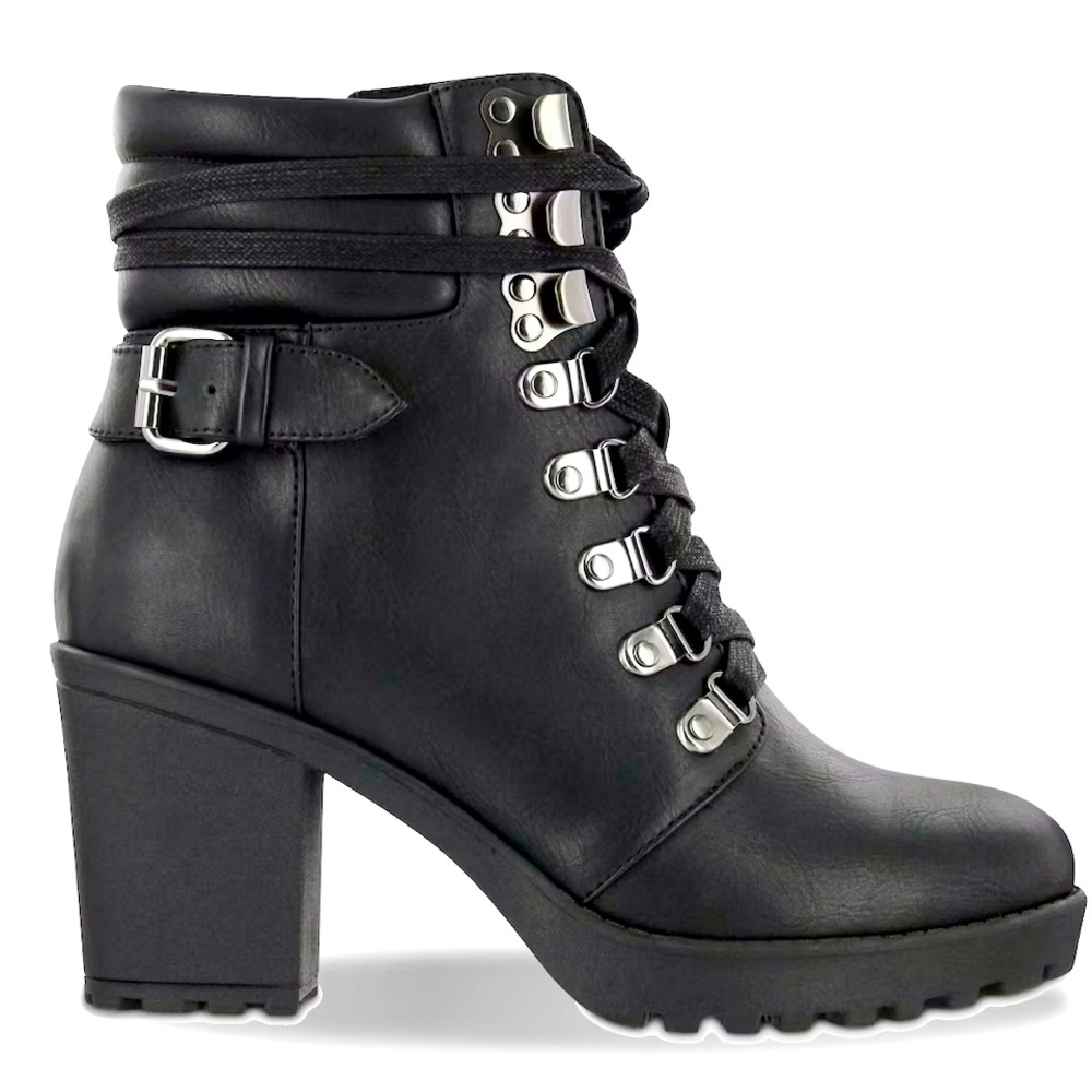 MIA Annamaria Bootie, Black, Size 8